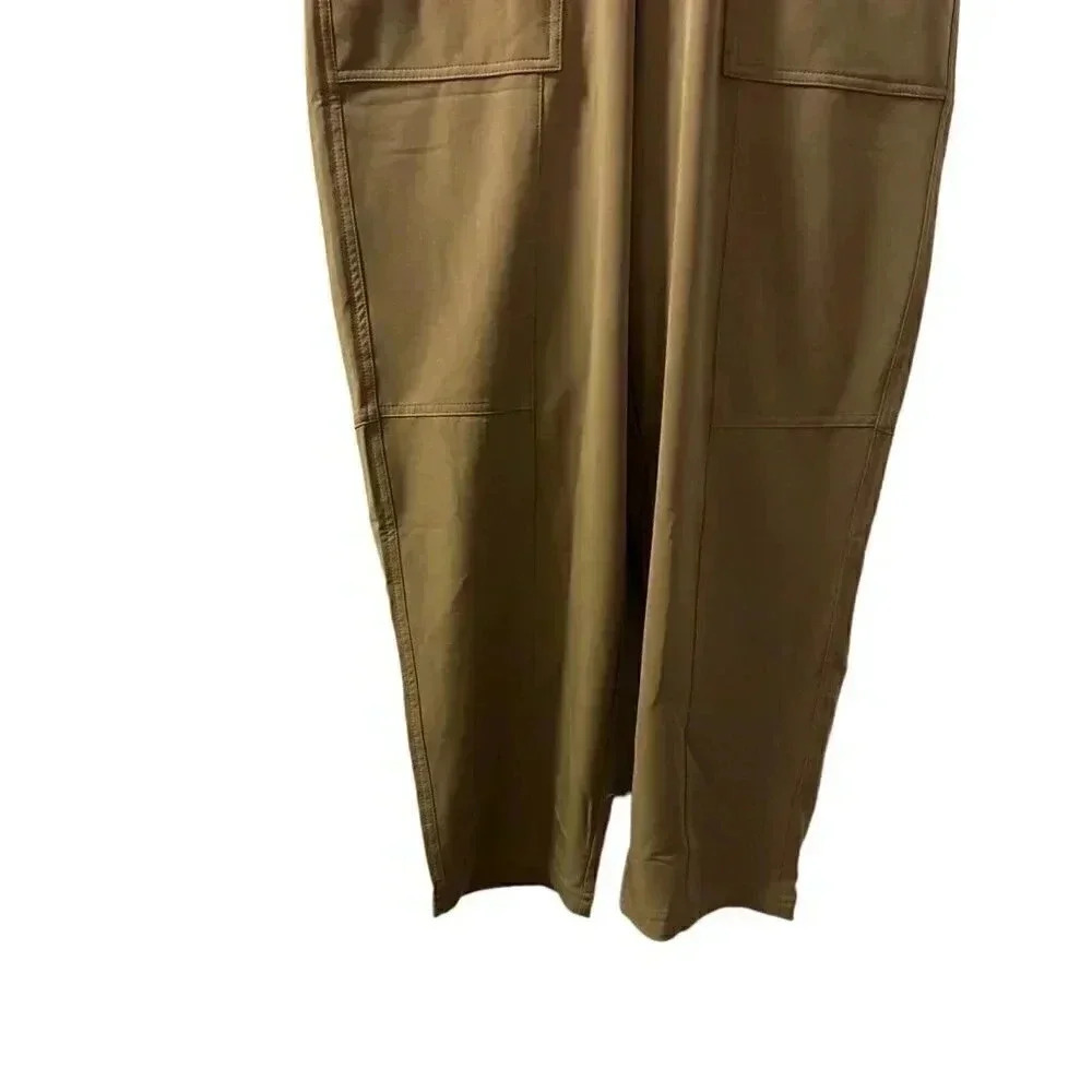 Mondetta women's pants ankle high rise tan size Medium - Picture 6 of 12